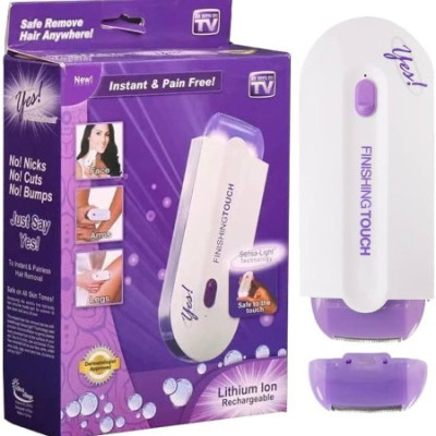 Finishing Touch Hair Remover Epilator Tool Instant Pain With Sensor Light Hair Removal